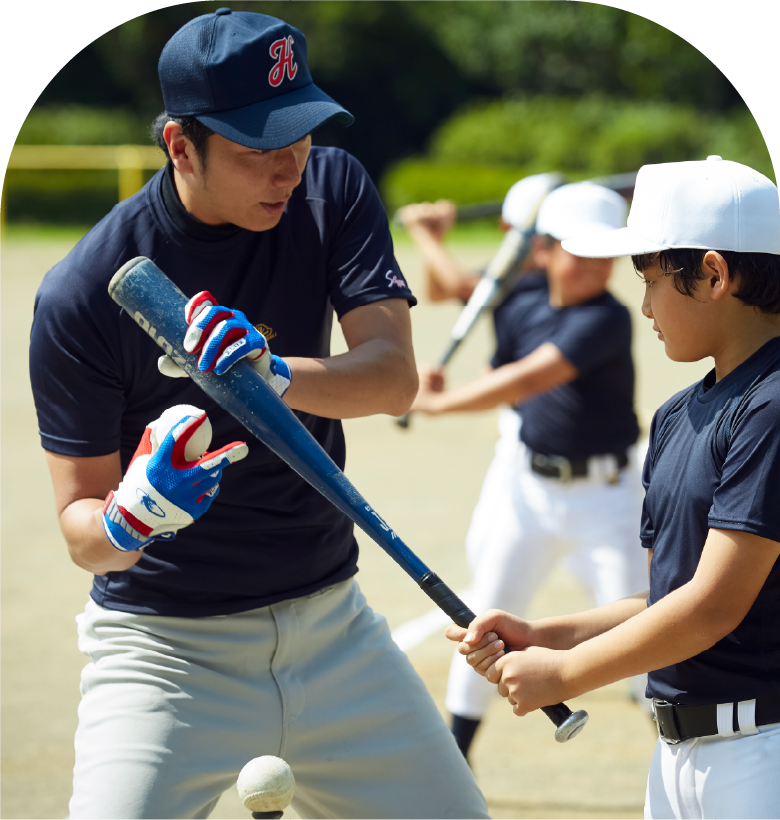 野球の指導